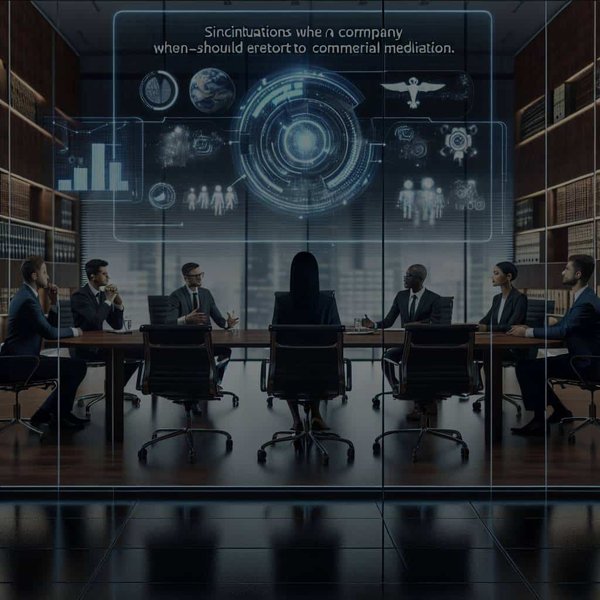 Dans quelles circonstances une entreprise doit-elle recourir à la médiation commerciale?